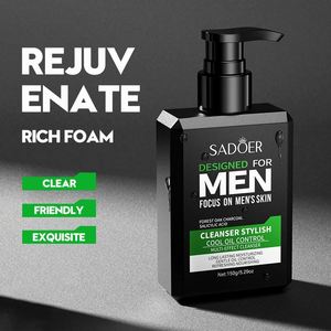 Produits de soins de beauté en marque privée <span class=keywords><strong>pour</strong></span> hommes, série de nettoyants faciaux en profondeur, cosmétiques <span class=keywords><strong>pour</strong></span> le <span class=keywords><strong>visage</strong></span> et le corps, ensemble de soins de la peau - Product Image 2