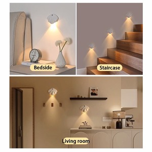 Nueva Lámpara de Pared Interior Magnética sin Cables, Lámpara con Número de Casa, Lámpara LED Inteligente Recargable con Sensor de Movimiento, Luz Nocturna - Product Image 6