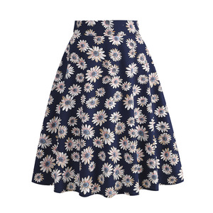 Abito da donna con Design personalizzato abito da vacanza stampa digitale da donna 100% Rayon gonna a trapezio estiva gonna a ombrello Casual - Product Image 1