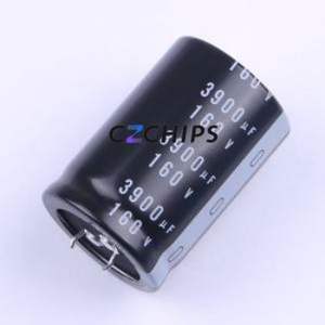 ตัวเก็บประจุแบบอิเล็กโทรไลต์อะลูมิเนียมแบบ Snap-in รุ่น LLG2C392MELC50 ชนิด Through hole (THT) ขนาด D35xL50 มม. 3900uF 20% 160V 10 มม. - Product Image 1