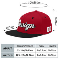Gorras de Béisbol Juveniles Nuevas al Por Mayor - Estilo Camionero Deportivo Ajustable con Cierre Trasero de Hebilla, Logotipo Personalizado, Diseño de Bloques de Color