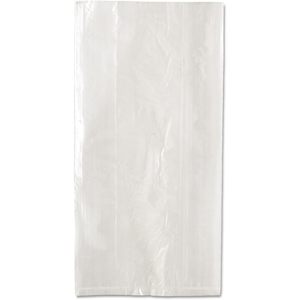 Focus Poly Clear LDPE Plastic <b>Bags</b> 4x2x8 Inches Open Top Rectangular Food Storage Packing Storage Sundries 100 Count - Product Image 1