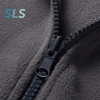 Veste d'extérieur en laine haute 3-en-1 unisexe personnalisée imperméable en polaire à double capuche vêtements de travail d'hiver veste coupe-vent chaude