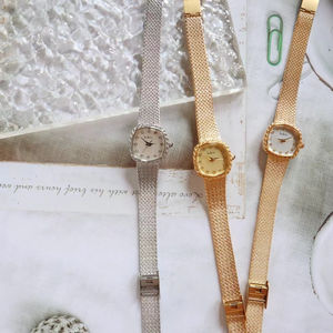 Orologio da donna in oro Vintage 2025 nuovi accessori per feste di lusso portatili - Product Image 6