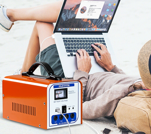 Centrales solaires portables rechargeables générateur à batterie solaire avec panneau pour la maison camping portable sauvegarde d'urgence - Product Image 3