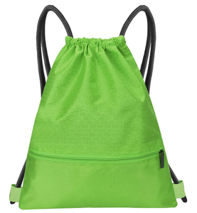 Sac à dos promotionnel à cordon en polyester/coton Oxford Fashion Sac cadeau avec logo personnalisé Sac de sport avec taille et couleur personnalisables - Product Image 2