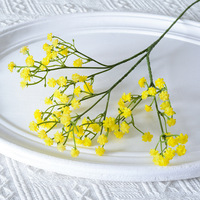 Bouquet de Gypsophile Artificiel Blanc en Gros pour Centre de Table, Décoration de Mariage, Fleurs Artificielles Blanches au Toucher Réel Effet Souffle de Bébé