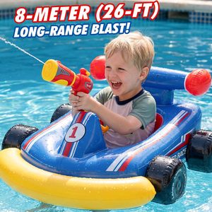 Nuevo Camión <span class=keywords><strong>de</strong></span> Bomberos Inflable, Coche Inflable <span class=keywords><strong>para</strong></span> Niños, Coche Inflable Acuático, Tanque, Flotador, Anillo <span class=keywords><strong>de</strong></span> Natación, Venta al por Mayor - Product Image 2