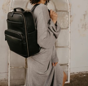 Da cổ điển máy ảnh Ba lô với ngăn máy tính xách tay chuyên nghiệp Túi máy ảnh không thấm nước tùy chỉnh mô hình túi máy ảnh - Product Image 5