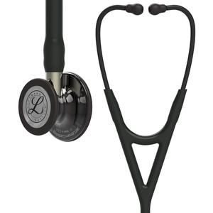 Estetoscopio <span class=keywords><strong>Littmann</strong></span> <span class=keywords><strong>Cardiology</strong></span> <span class=keywords><strong>IV</strong></span>, 6204, Tubo negro, estetoscopio de humo de alto pulido, tallo de champán, 3M, 6204 - Product Image 1