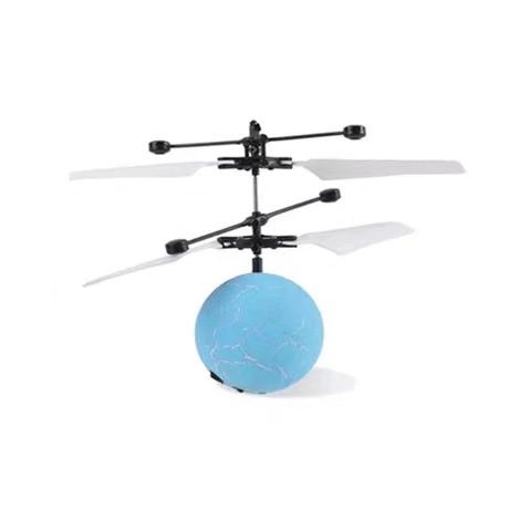Crack Blue Flying Ball