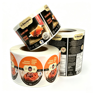 <span class=keywords><strong>Etichette</strong></span> Adesive Personalizzate per Alimenti in Rotolo, Impermeabili, con Stampa in Lamina d'Oro per Barattoli, Lattine e Bottiglie di Spezie - Product Image 4