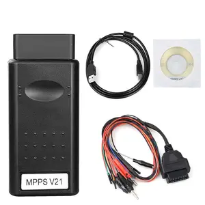 MPPS V21 V18 V13.02 V13 K CAN Flasher 칩 튜닝 ECU 프로그래머 리맵 OBD2 MPPS V21 V13.02 전문 진단 케이블