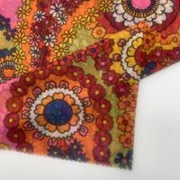 Nouveau Tissu en Maille Extensible 4 Directions à Imprimé Paisley 2026, 93% Polyester 7% Spandex, Doux et Respirant pour Robes, Foulards et Hauts de Plage
