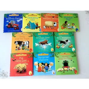 Buku Gambar Bayi Buku Anak-anak Bergambar Buku Cerita Cetak Buku Kardus