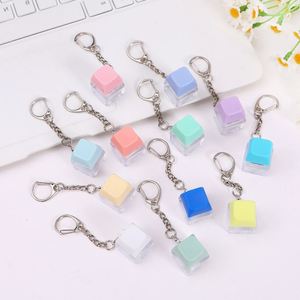 Porte-clés personnalisable avec logo, capuchons de touches d'anime PBT pour clavier mécanique, porte-clés mignon - Product Image 3