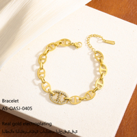 Bracelet à pendentif fleur en acier inoxydable plaqué or 18 carats, anti-allergique, bijoux chics pour femmes, vente directe d'usine