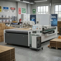 Cortadora de cartón corrugado con ranura en V, máquina de corte de espuma EPE, plotter de corte CNC digital de cama plana