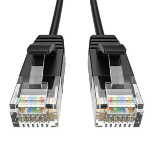 Câble Ethernet Cat6 Slim UTP D-sunty, 24AWG/26AWG/28AWG, cuivre pur, non blindé, haute vitesse, RJ45, cordon de raccordement LAN, 1m, données - Product Image 2