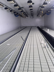 Longueurs personnalisables 2 'x 8' 3 'x 8' 4 'x 8' 5 'x 8' table de plateau d'inondation hydroponique Ebb and Flow Grow Bancs roulants - Product Image 6