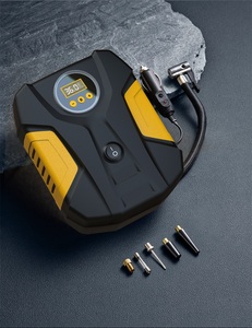 เครื่องเ<span class=keywords><strong>ติ</strong></span>มลมยางรถยนต์ดิจิตอล 12V <span class=keywords><strong>พร</strong></span>้อมไฟ LED 150 PSI เครื่องอัดอากาศแบบเสียบช่องจุด<span class=keywords><strong>บุ</strong></span>หรี่ สายยาว 3 เมตร สำหรับรถยนต์ SUV - Product Image 3