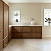 Armoires de cuisine en bois massif style Shaker, chêne blanc américain, 20 mm d'épaisseur, CBMMART