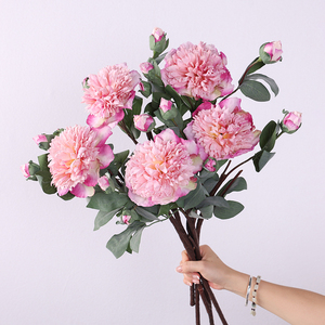 ตกแต่งงานแต่งงานด้วย<span class=keywords><strong>ดอก</strong></span><span class=keywords><strong>โบตั๋น</strong></span>สีขาวดอกไม้ประดิษฐ์ดอกทิวลิปสำหรับตกแต่งบ้านตกแต่งบ้าน - Product Image 3