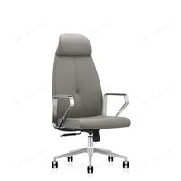 Chaise de bureau de direction moderne et luxueuse en cuir, design contemporain, sur mesure, pour PDG