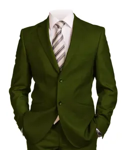 Costume de Style italien pour homme, vêtement de bureau quotidien