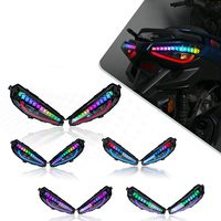 Kit d'éclairage arrière RGB contrôlé par application avec feux arrière et clignotants - Direct usine, personnalisation possible pour Yamaha XMAX 250/300
