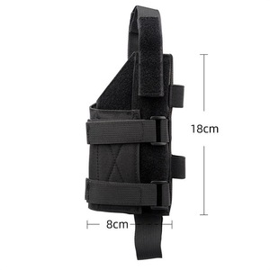 Étui tactique réglable pour ceinture Molle, lampe de poche universelle, pochette magique pour les activités de plein air-pour l'escalade, le camping et les loisirs - Product Image 2