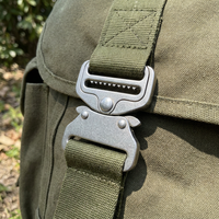 Boucle latérale en alliage de zinc moulé sous pression, robuste, mate, antidérapante, à dents, pour sacs et vêtements d'extérieur – Vente en gros