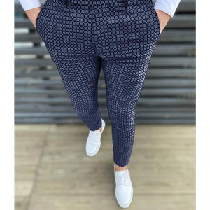 Nouveau Pantalon Décontracté à Petits Carreaux pour <span class=keywords><strong>Homme</strong></span> : le Must-Have du Moment - Product Image 3