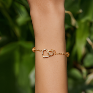YE195-YC-B13865 Fine <b>Charm</b> Bracelet - Product Image 3