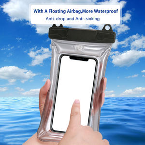 Vente chaude Avec un airbag flottant pour poser un sac de téléphone portable étanche au naufrage, photo HD sous-marine avec lanière de cou - Product Image 2