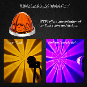 Nuova Luce Decorativa 2026 12V/24V Monocolore/Bicolore IP67 di Alta Qualità, Luce a Forma di Anguria in Plastica, Luce per Camion, Luce di Posizione - Product Image 6