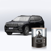 Peinture de finition pour Jeep Grand Commander K8 AXR - Noir brillant cristal nacré - Application par pulvérisation liquide