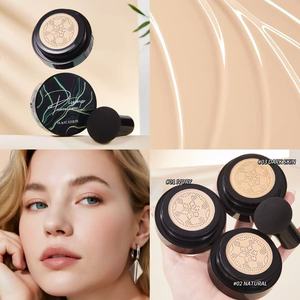 Version Professionnelle Hicuier Pearl Oil-Control Hydrating Cushion Concealer Unifie le Teint <span class=keywords><strong>Crème</strong></span> <span class=keywords><strong>BB</strong></span> à Applicateur Tête de Champignon pour Peaux Grasses - Product Image 4