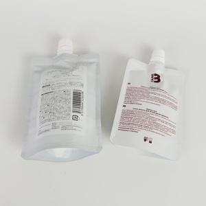 Gel Pouch Spout-pouch Cosmetic Spout <b>Packaging</b> <b>Bag</b> Soft Touch Soap Refill <b>Bag</b> Pouches for Shampoo - Product Image 4