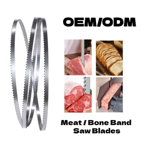 Custom Meat <b>Bone</b> Band <b>Saw</b> Blade Hardened Teeth Butcher Slaughterhouse Meat Cutting <b>Saw</b> Blade Food Processing Consumables - Product Image 2