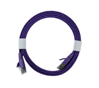 OEM Cat6a Cat7 30AWG Nylon Pur Cuivre Coton Robuste Tressé Ethernet Câble SSTP Rond Plat Tressé Cordon Câble