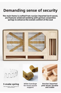 Canapé modulaire fonctionnel en chenille personnalisable - Sectionnel extra profond - Directement de l'usine spécialisée de Ganzhou - Product Image 4