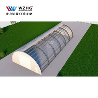 Kits de hangars préfabriqués en acier Quonset, bâtiments à structure arquée, ateliers, gymnases, halls commerciaux, écoles, hôtels, hôpitaux extérieurs, appartements