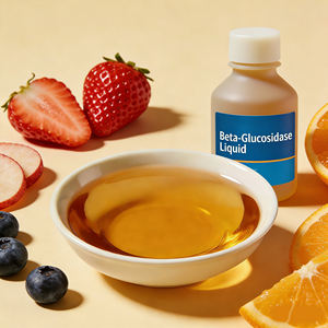 Suministro de Enzima Beta-Glucosidasa Pura de Alta Calidad 4000u/ml, Preparación Enzimática Líquida de Grado Alimenticio para el Procesamiento de Jugos de Frutas - Product Image 1