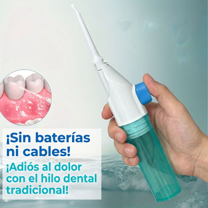 Portable Manual <b>Water</b> <b>Flosser</b> / Cordless Oral Irrigator / Interdental <b>Water</b> <b>Flosser</b> / Travel-Friendly Oral Irrigator - Product Image 4