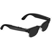 Lunettes de traduction IA demi-cadre Sanvnet W630 avec caméra 8MP, application HeyCyan, batterie 290 mAh - Vidéo POV, lecture de musique et anti-tremblement