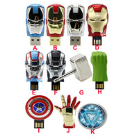 Flashdisk Logo Kustom Iron Man Usb Flashdisk Iron Man 1gb 2gb 4gb 8gb 16gb 32gb 64gb 128gb