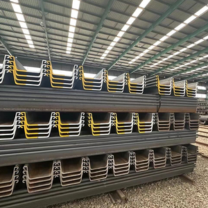 Fabricageprijs U Vorm/Z Vorm Stalen Stapel 400*100*10.5Mm 48.0 Kg/m Staal Profiel Astm Standaard Custom Cutting Service - Product Image 2