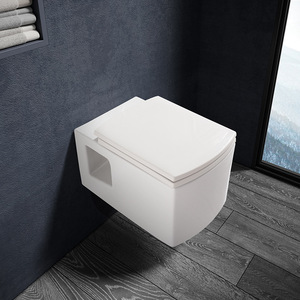 Inodoro Suspendido de Pared con Tanque Oculto, Diseño Moderno y Minimalista para Hoteles, Apartamentos <span class=keywords><strong>Pequeños</strong></span> y Hogares, Suministro Directo de Fábrica - Product Image 1