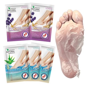 Gel exfoliante de lavanda y <span class=keywords><strong>Aloe</strong></span> <span class=keywords><strong>Vera</strong></span>, mascarilla Exfoliante <span class=keywords><strong>para</strong></span> pies, tacones secos <span class=keywords><strong>agrietados</strong></span> y callos - Product Image 1